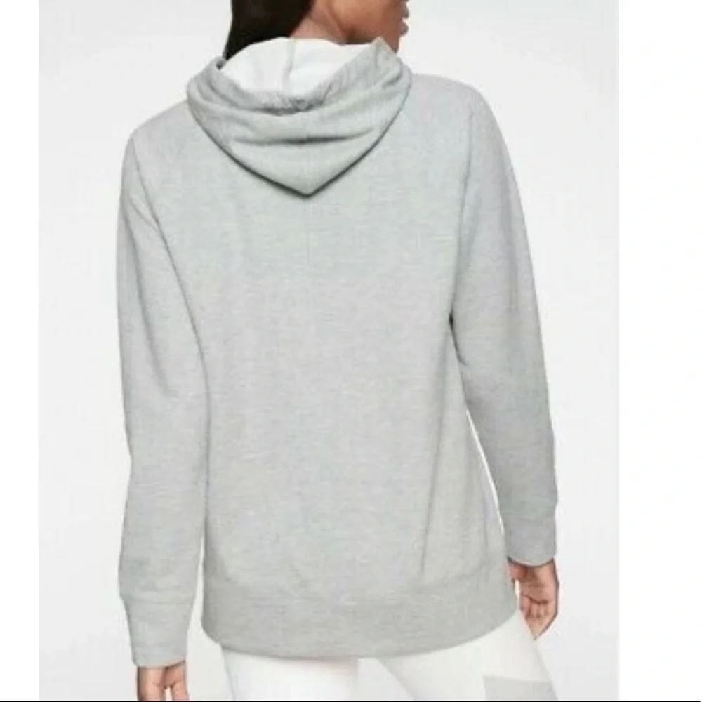 Athleta Incline Hoodie Gray M Super Soft spot - Picture 5 of 9